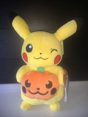 Pokemon Pikachu Halloween Seasonal Plush, 8-Inch Plush Toy